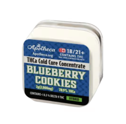 THC-A Cold Cure Concentrate - Blueberry Cookies - Hybrid